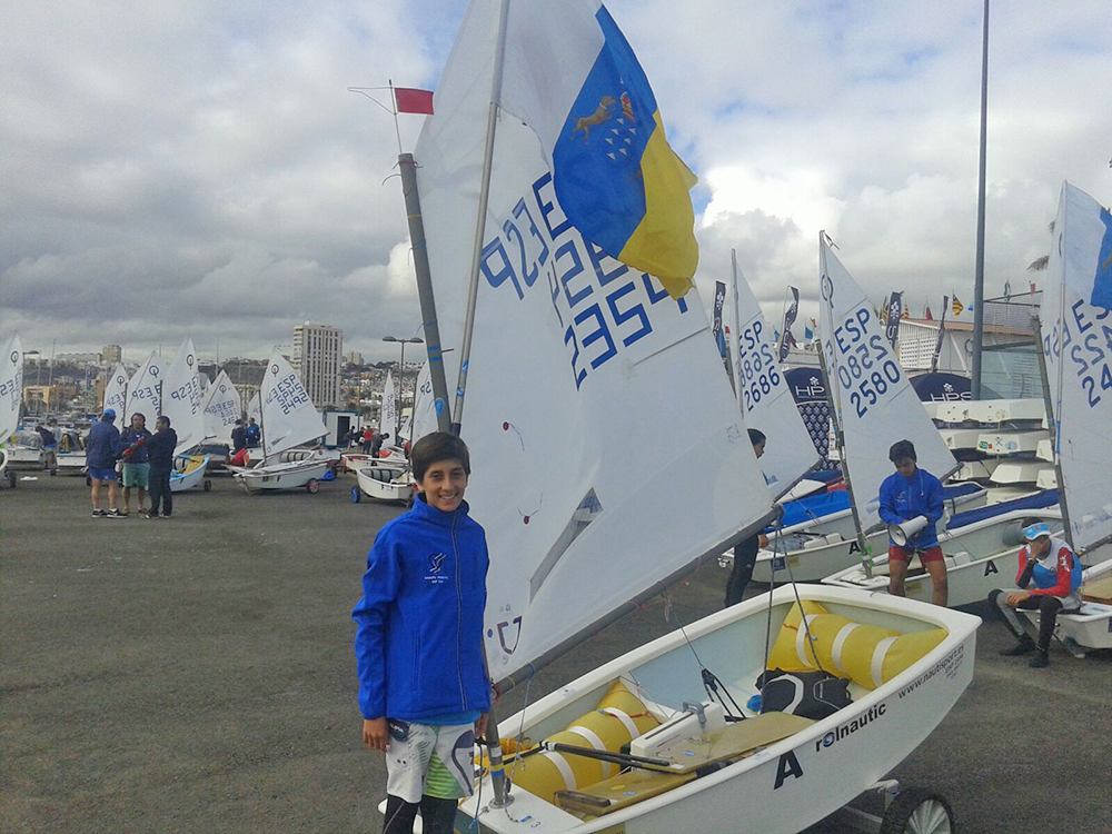 Campeón de vela ligera Samuel Beneyto