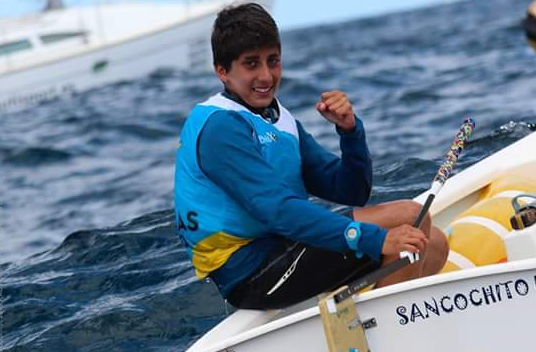 Campeón de vela ligera Samuel Beneyto