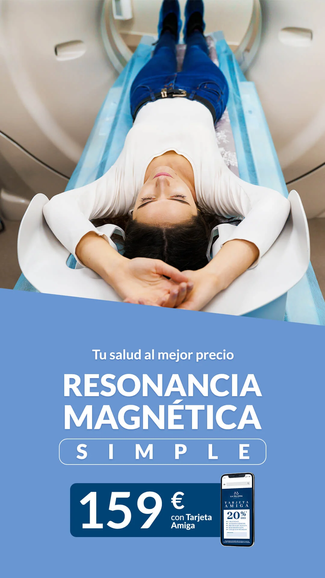 Resonancia magnética simple